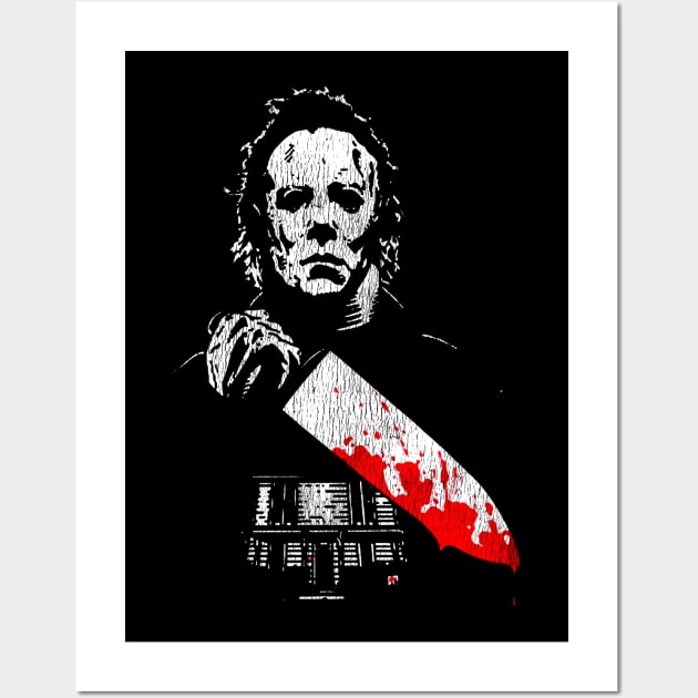 Michael Myers Vintage Wall Art by citkamt